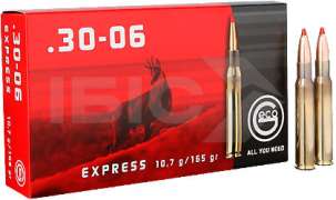 Патрон GECO кал. 30-06 пуля Express масса 10.7 г
