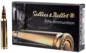 Патрон Sellier & Bellot кал. 300 Win Mag пуля SPCE масса 11,7 грамм/ 180 гран. Нач. скорость 895 м/с.