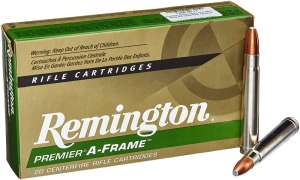 Патрон Remington Premier кал .375 H&H пуля Swift A-Frame PSP масса 300 гр (19.4 г)