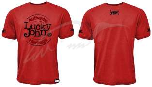 Футболка Lucky John AM-157 (100% котон) ц:красный