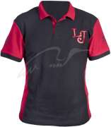 Футболка Lucky John ц:красный/черный