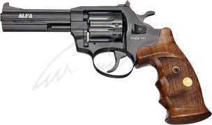 Револьвер флобера Alfa mod.441 4". Рукоять №9. Материал рукояти - дерево
