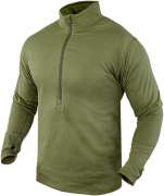 Термокофта Condor-Clothing Base II Zip Pullover. Olive drab