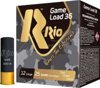Патрон RIO Game Load-36 NEW кал. 12/70 дробь №5 (3 мм) навеска 36 г