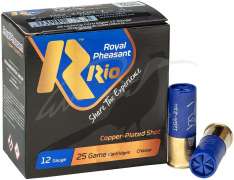 Патрон RIO Royal Pheasant COPPER Plated кал. 12/70 дробь № 4 Патрон RIO Royal Pheasant COPPER Plated кал. 12/70 дробь № 4