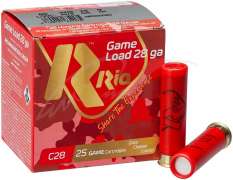 Патрон RIO Game Load кал. 28/65 дробь № 9 (2 мм) навеска 15 г Патрон RIO Game Load кал. 28/65 дробь № 9 (2 мм) навеска 15 г