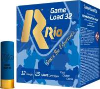 Патрон RIO Game Load-32 FW (RIO 20) (без контейнера) кал. 12/70 дробь №00 (4,5 мм) навеска 32 г