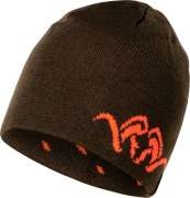 Шапка Blaser Active Outfits Wende Beanie. One size. Коричневый