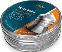 Пули пневматические H&N Silver Point. Кал. 4.5 мм. Вес - 0.75 г. 500 шт/уп