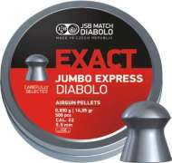 Пули пневматические JSB Diabolo Exact Jumbo Express. Кал. 5.52 мм. Вес - 0.93 г. 500 шт/уп