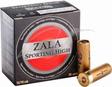 Патрон Zala Arms Sporting High кал. 12/70 дробь № 7 (2,5 мм) навеска 28 г. Начальная скорость 405 м/с. 25 шт/уп.