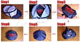 Кепка Reins COMPACT NYLON Чорна