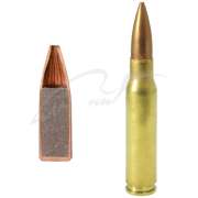 Патрон Black Hills Gold кал.243 Win пуля Barnes Varmint Grenade масса 4,02 г