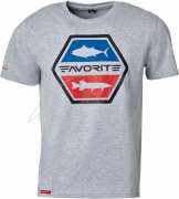 Футболка Favorite FT002GR ц:grey