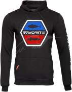 Реглан Favorite HB6 шестиуголь. лого ц:black