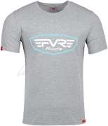 Футболка Favorite FT-5 голубой лого ц:серый