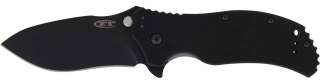 Нож ZT 0350 Matte Black Folder