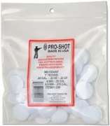 Патч для чистки Pro-Shot кал .22 - .270. Круглый. 300 шт/уп
