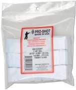 Патч для чистки Pro-Shot кал .22 - .270. Квадратный. 500 шт/уп