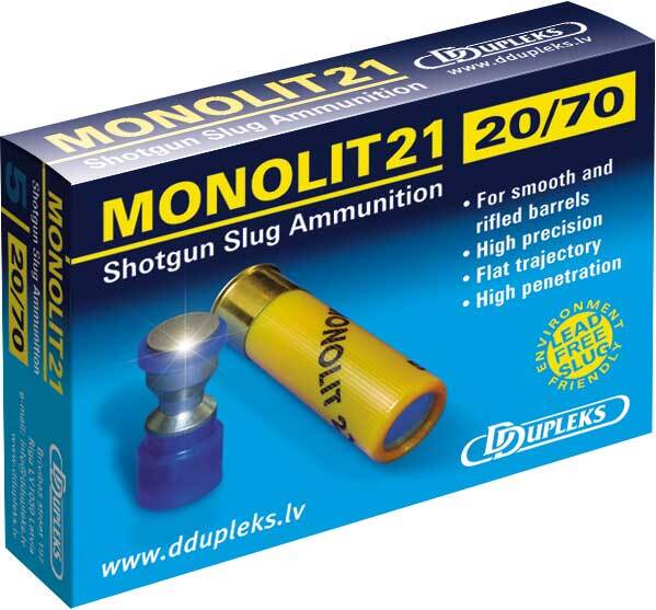 Патрон D Dupleks Monolit 21 кал. 20/70 пуля Monolit масса 19.5 г Патрон D Dupleks Monolit 21 кал. 20/70 пуля Monolit масса 19.5 г