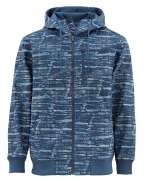 Куртка Simms Rogue Fleece Hoody ц:water print dusk