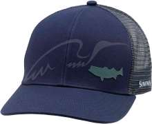 Кепка Simms Payoff Trucker (Striper) One size к:admiral blue