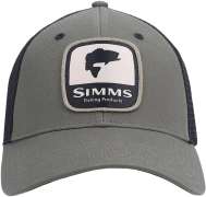 Кепка Simms Bass Patch Trucker One size. Olive