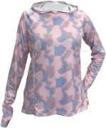 Реглан Fahrenheit Solar Guard Lady Hoody UPF 50+ ц:pink camo