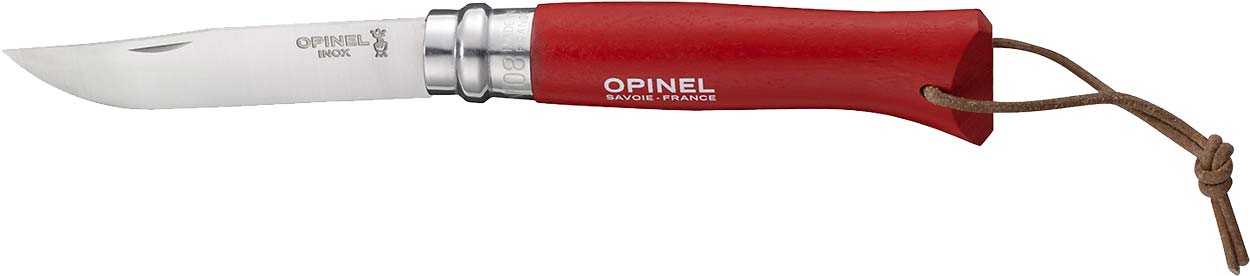 Нож Opinel №8 "Adventurer" красный
