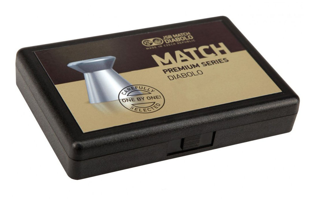 Пули пневматические JSB Match Premium MW. Кал. 4.5 мм. Вес - 0.52 г. 200 шт/уп