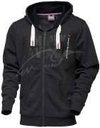 Реглан Savage Gear Simply Savage Raw Zip Hoodie ц:dark grey melange