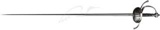 Меч Cold Steel Ribbed Shell Swept Hilt Rapier