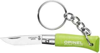 Нож Opinel Keychain №2 Inox. Цвет - салатовый
