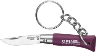 Нож Opinel Keychain №2 Inox. Цвет - фиолетовый