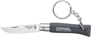 Нож Opinel Keychain №4 Inox. Цвет - серый