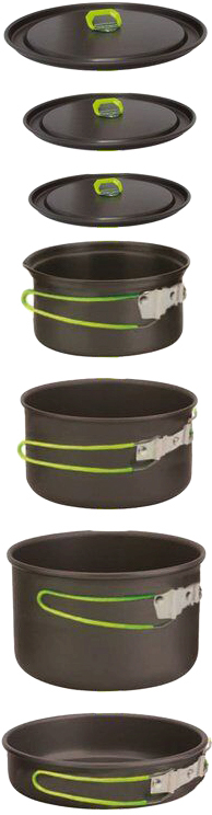 Набор посуды Pinguin Rover L Alu