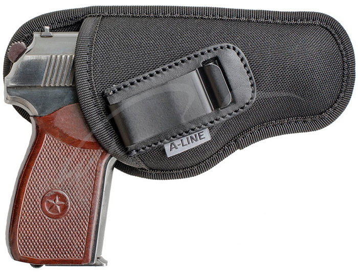 Кобура A-Line С5 внутрипоясная со скобой универсальная (ПМ/Ф-12;-17)