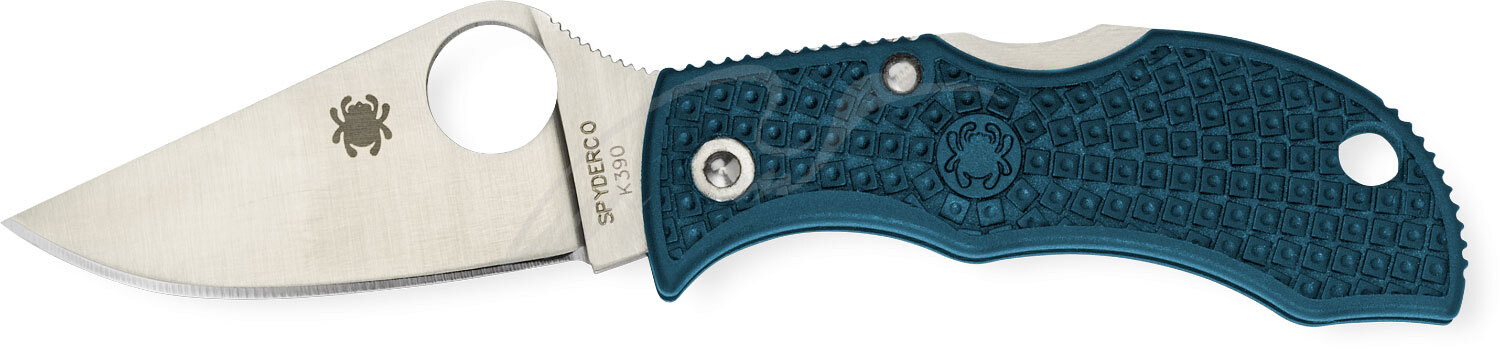 Нож Spyderco Manbug FRN K390 Blue