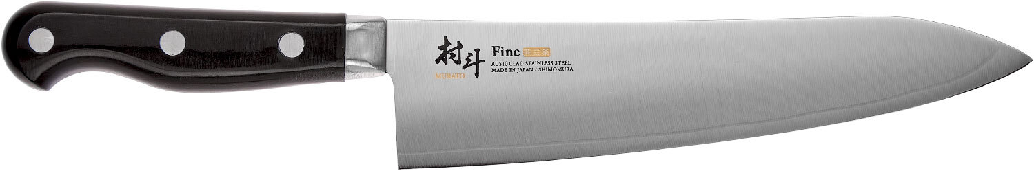 Нож кухонный Shimomura Fine Chef. Длина клинка - 210 мм