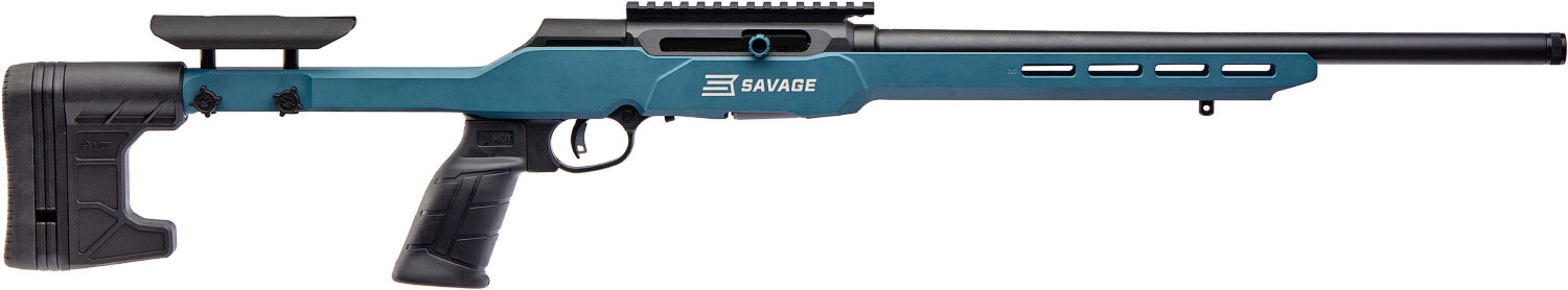 Винтовка малокалиберная Savage A22 Precision Titanium Blue кал .22 LR