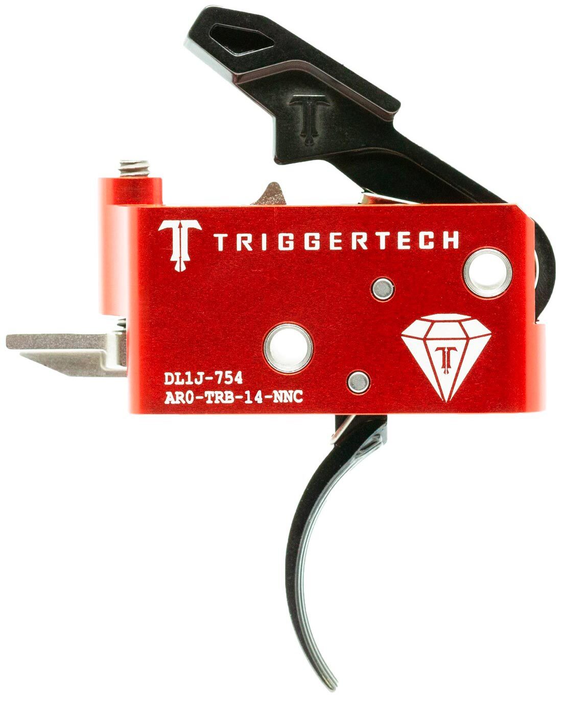 УСМ TriggerTech Diamond Curved для AR15 регулируемый двухступенчатый