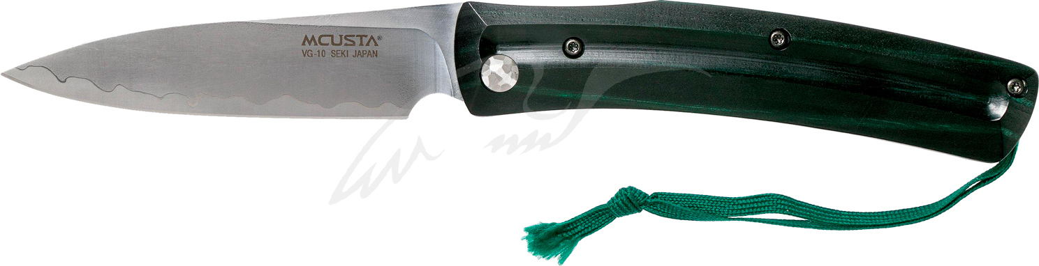 Нож Mcusta Friction Folder Wood green/black