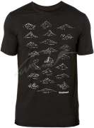 Футболка Smartwool Merino Sport 150 Prominent Peaks Tee ц:black