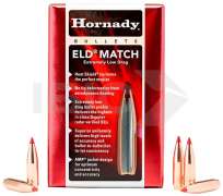 Пуля Hornady ELD Match кал .30 масса 225 гр (14.6 г) 100 шт
