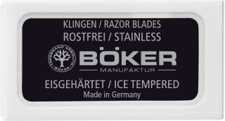 Сменные лезвия Boker Double Edge Razor Blades (10шт/уп)