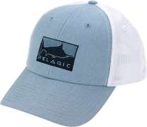 Кепка Pelagic Deep Sea Offshore Fishing Hat. Slate fish camo
