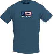 Футболка Pelagic Deluxe Americamo Premium T-Shirt ц:smokey blue
