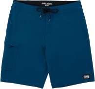 Шорты Pelagic Blue Water Fishing Shorts - Gyotaku. Smokey blue