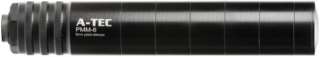 Саундмодератор A-TEC PMM. Кал. - 9 мм (9х19; 9x21). Резьба - M13,5x1 LH. Буст. 6 камер
