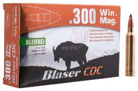 Патрон Blaser CDC кал. 300 Win Mag пуля CDC масса 10,4 грамм/ 160 гран